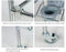Commode Chair Folding Chrome 696