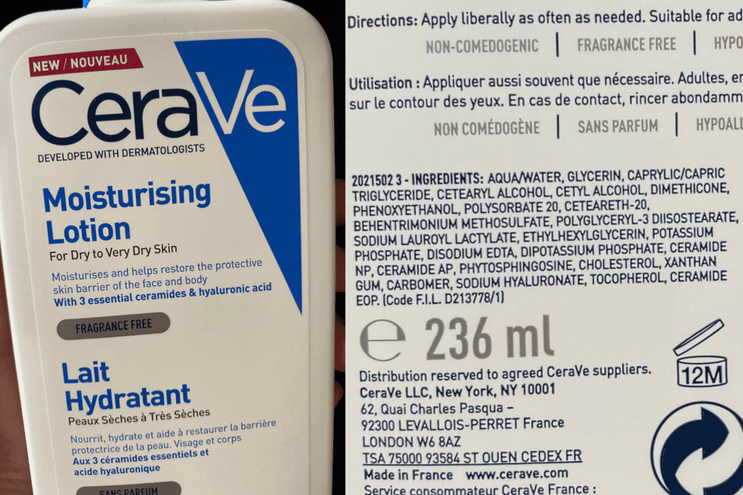 Cerave Daily Moisturizing Face & Body Lotion for Normal to Dry Skin