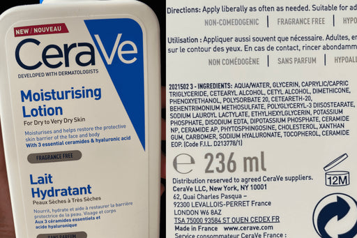 Cerave Daily Moisturizing Face & Body Lotion for Normal to Dry Skin